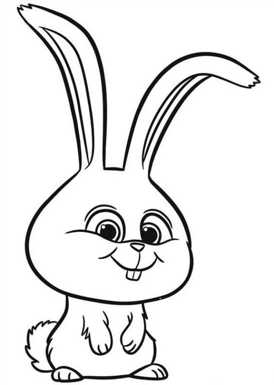Desenho De Bola De Neve Feliz Para Imprimir e Colorir