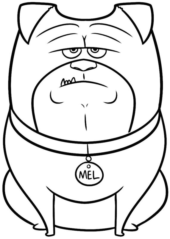 Desenho De Mel Para Imprimir e Colorir