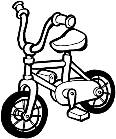 1527239638 Bicycle Coloring Page
