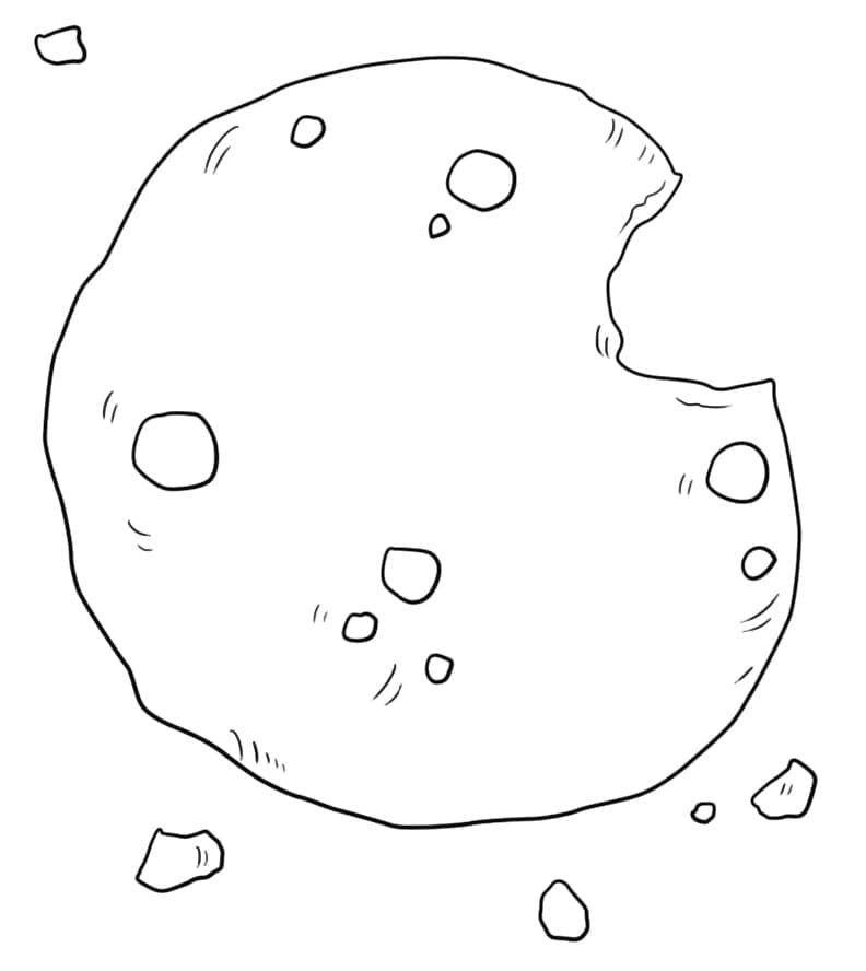Desenho Biscoito 1 Para Colorir