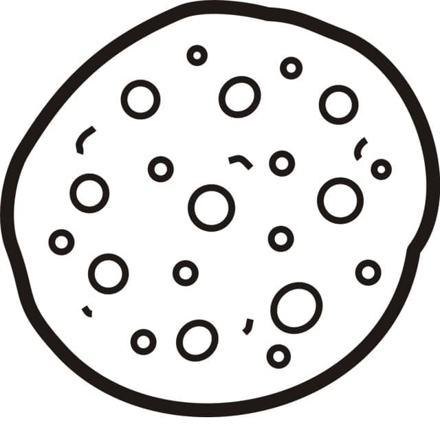 Desenho Biscoito 2 Para Colorir