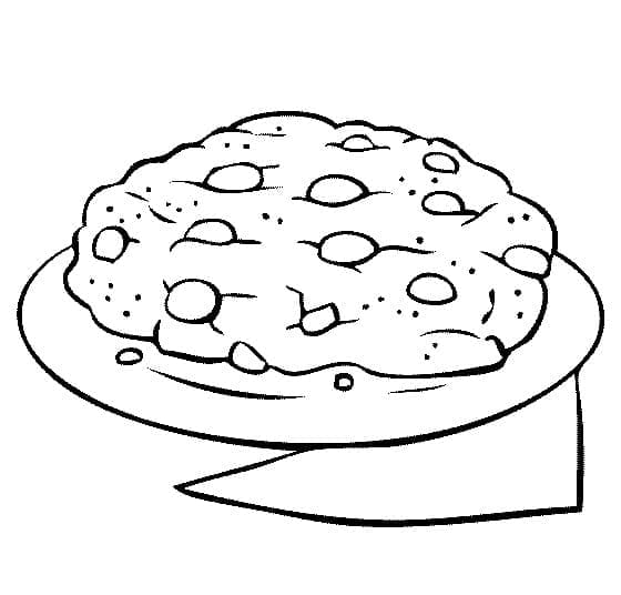 Desenho Biscoito 3 Para Colorir