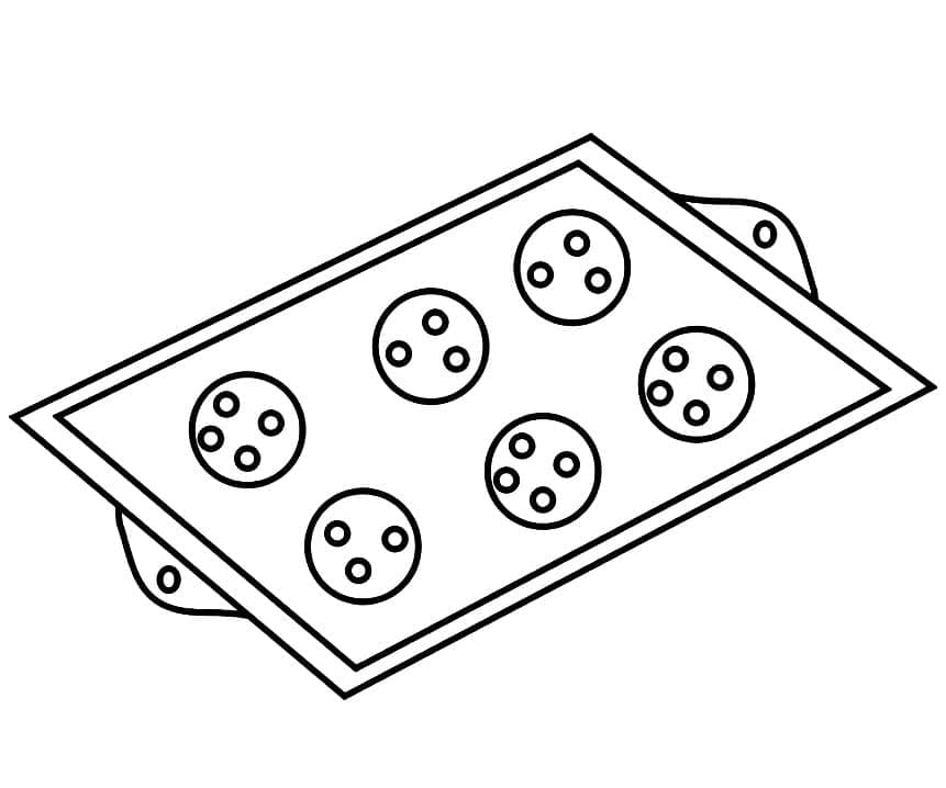 Desenho Biscoitos 12 Para Colorir