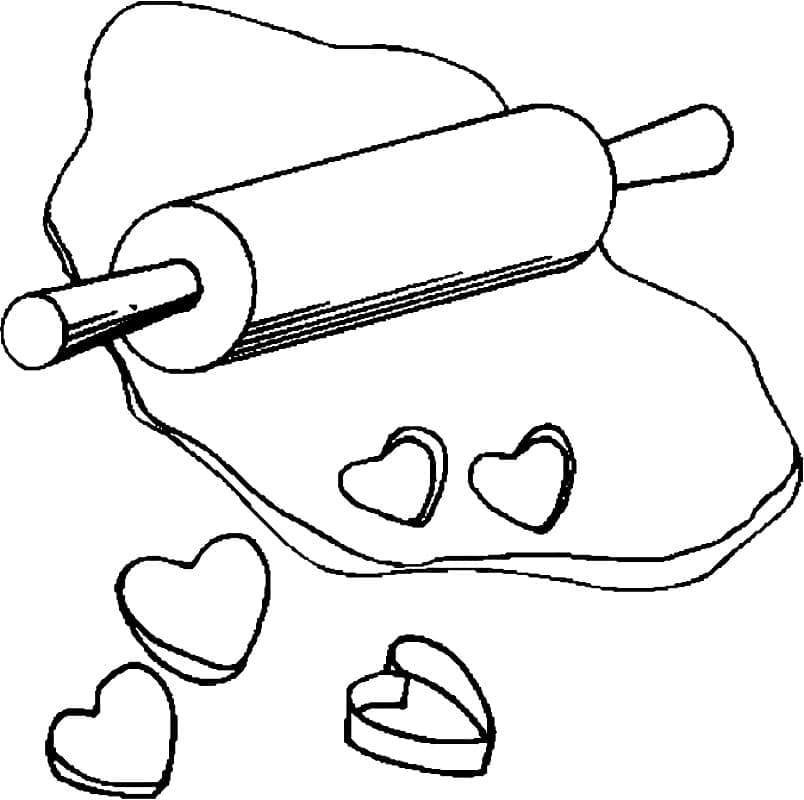 Desenho Biscoitos 14 Para Colorir
