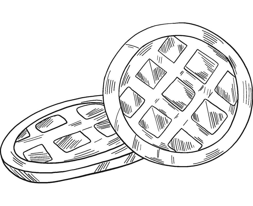 Desenho Biscoitos 2 Para Colorir