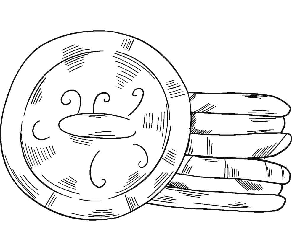 Desenho Biscoitos 5 Para Colorir