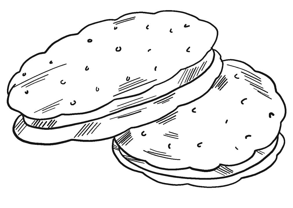 Desenho Biscoitos 6 Para Colorir