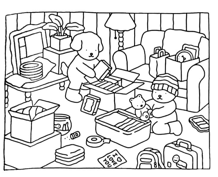 Bobbie Goods Para Colorir