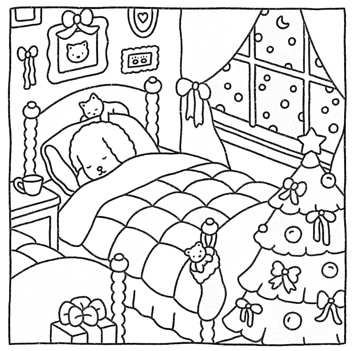 Desenho De Bobbie Goods Dormindo Para Colorir