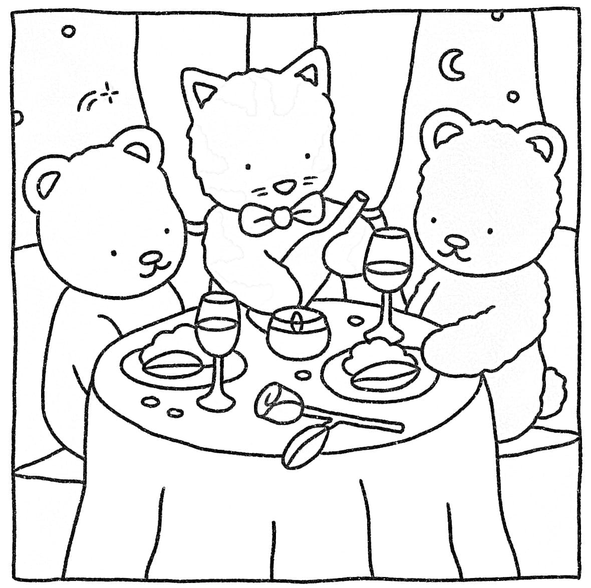 Desenho De Jantar Do Bobbie Goods Imprimir grátis