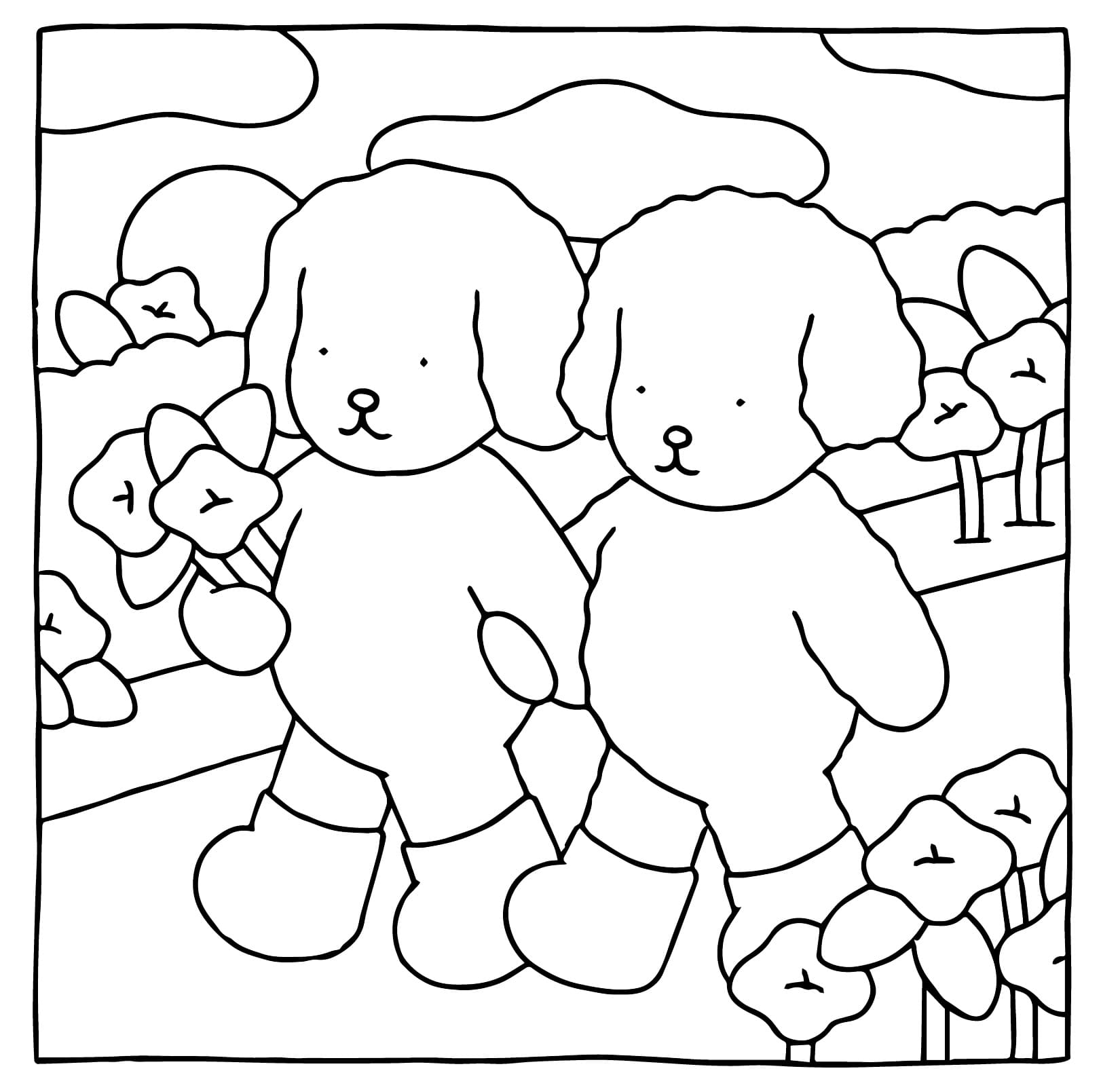 Desenho Gratuito De Bobbie Goods Caminhando Para Colorir