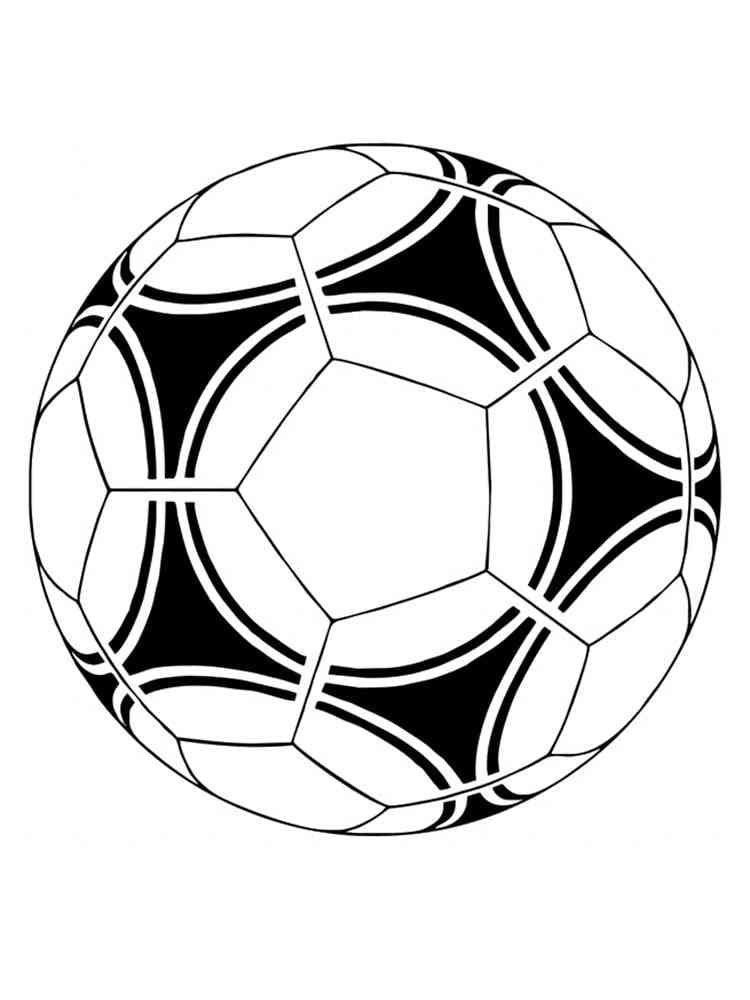 Desenho De Bola De Futebol incrível Para Colorir
