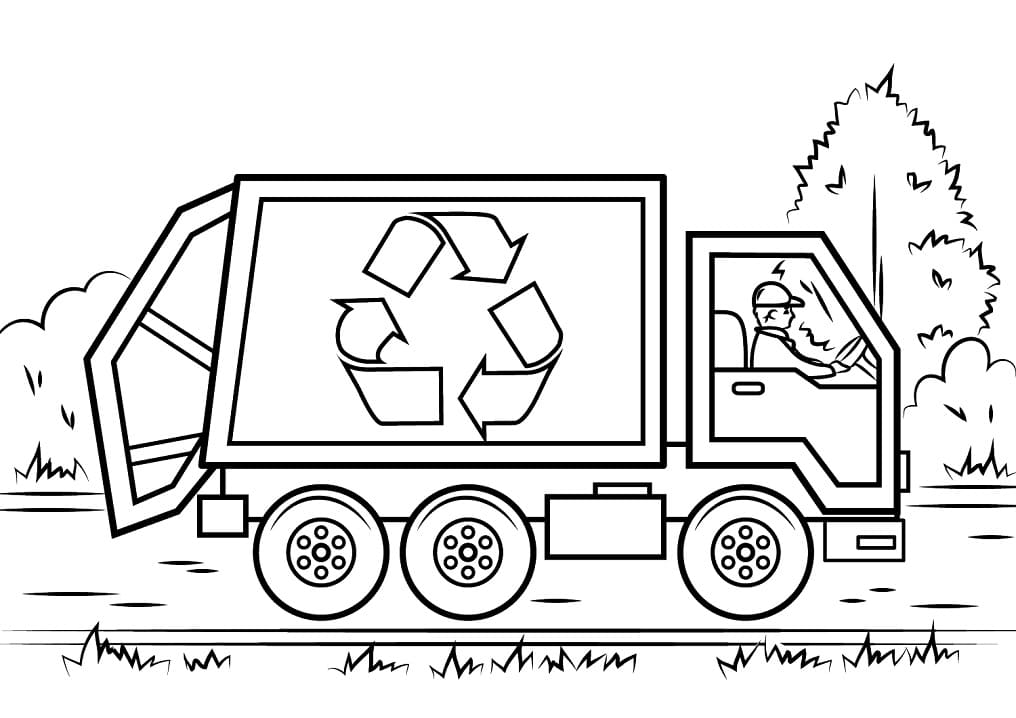 Desenho caminhão De Lixo Download De Desenhos