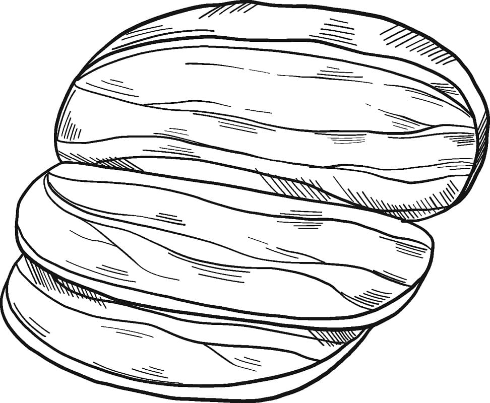 Desenho Bacon Para Colorir