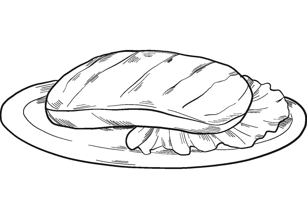 Desenho Bife Para Colorir