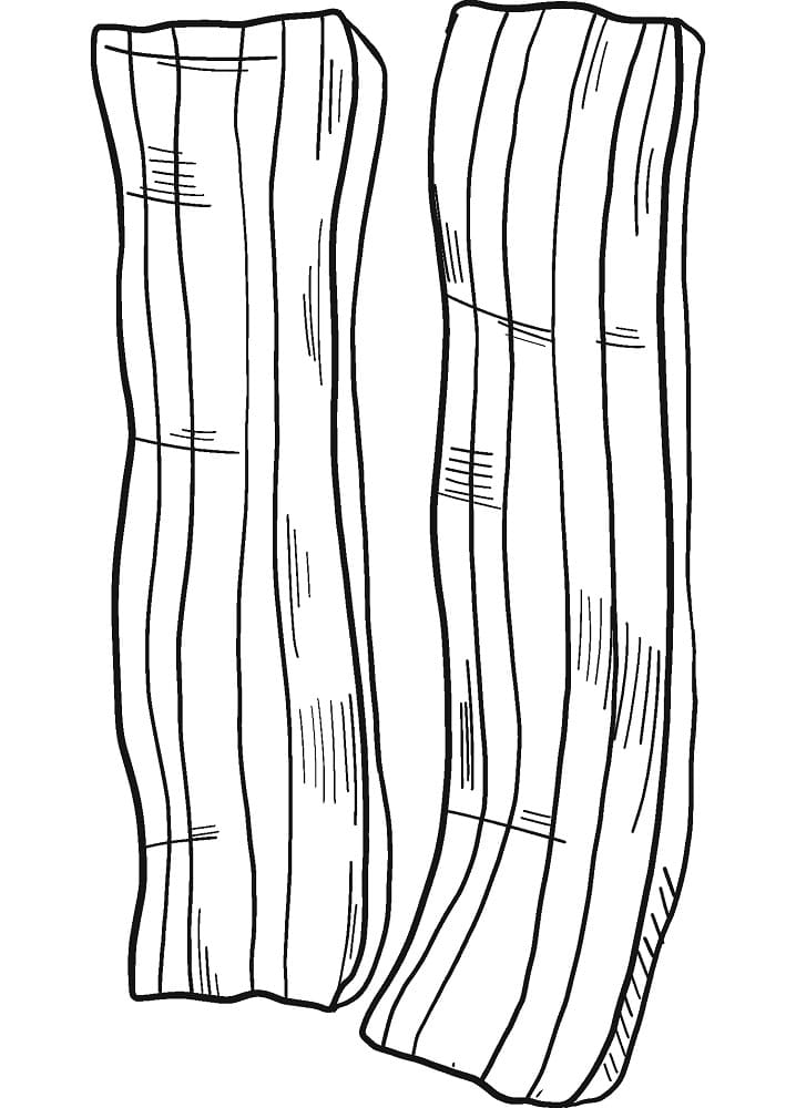 Desenho Dois Toucinho Para Colorir Gratuitamente
