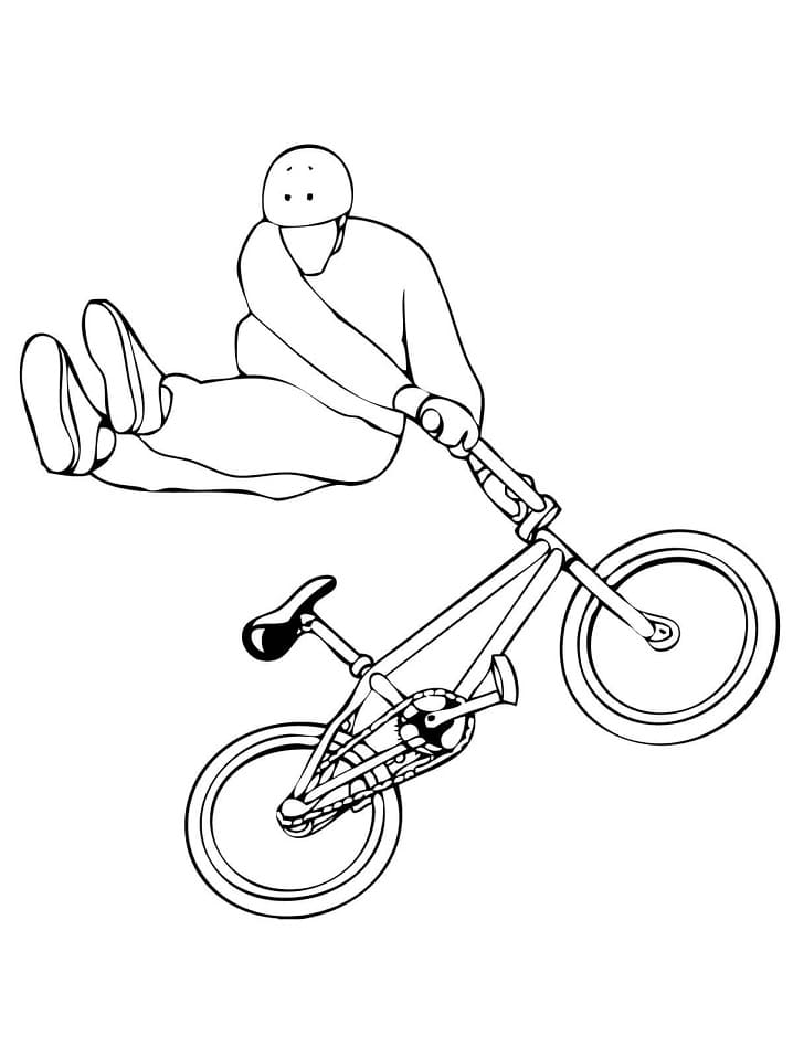 Desenho De Ciclismo grátis