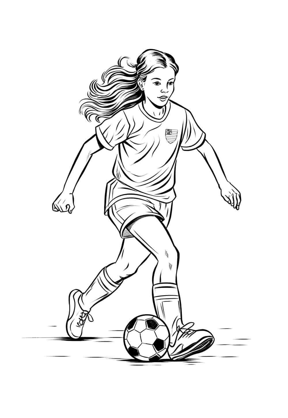 Desenho Do Flamengo Divertido Para Pintar