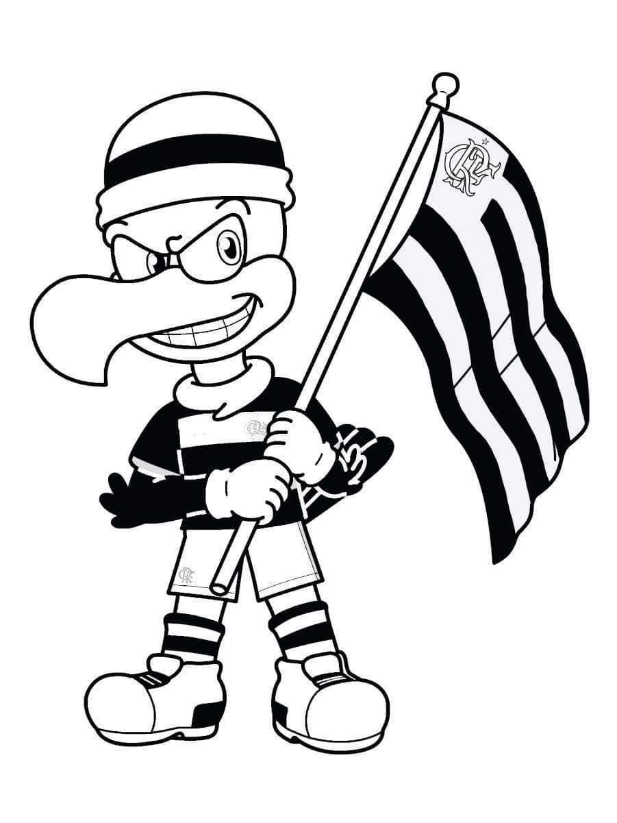 Desenho Do Flamengo Para Colorir grátis