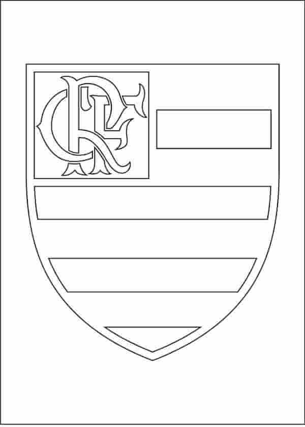 Desenho Do Flamengo Para Imprimir
