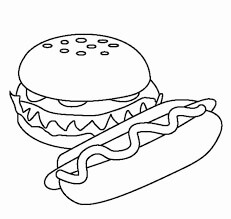Hamburguer e Cachorro Quente Fofos