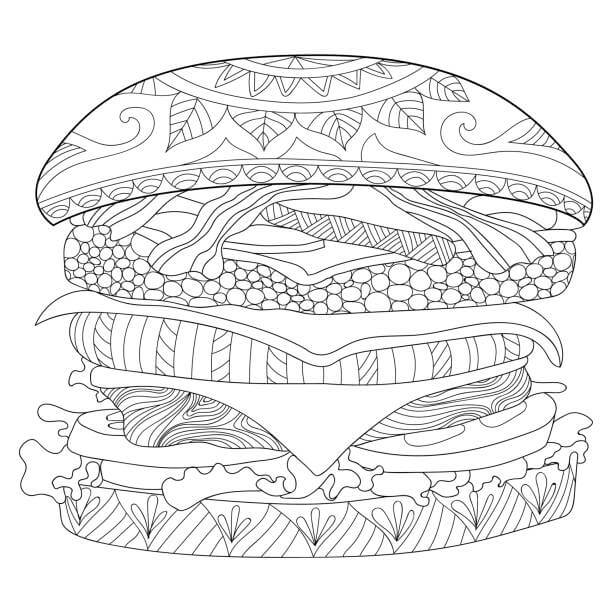 Mandala De Hamburguer