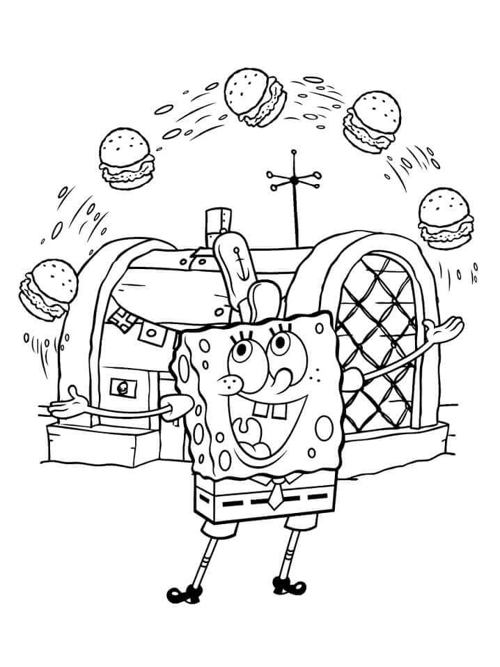 Bob Esponja e Hamburgueres