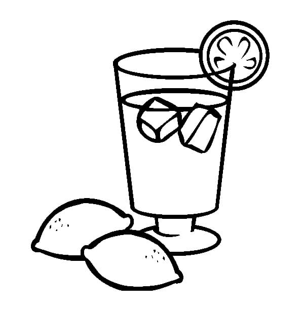 Limonada para Colorir