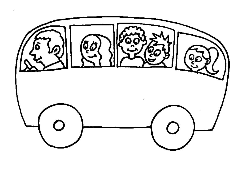 Desenho Autocarro Escolar Download grátis