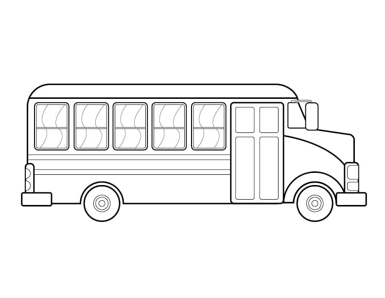 Desenho Autocarro Escolar Imagens grátis