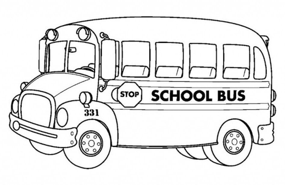 Desenho Ônibus Escolar Download Educativo