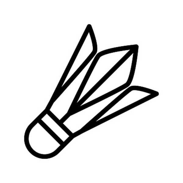Imagem De Peteca Pronta Para Colorir Em Pdf