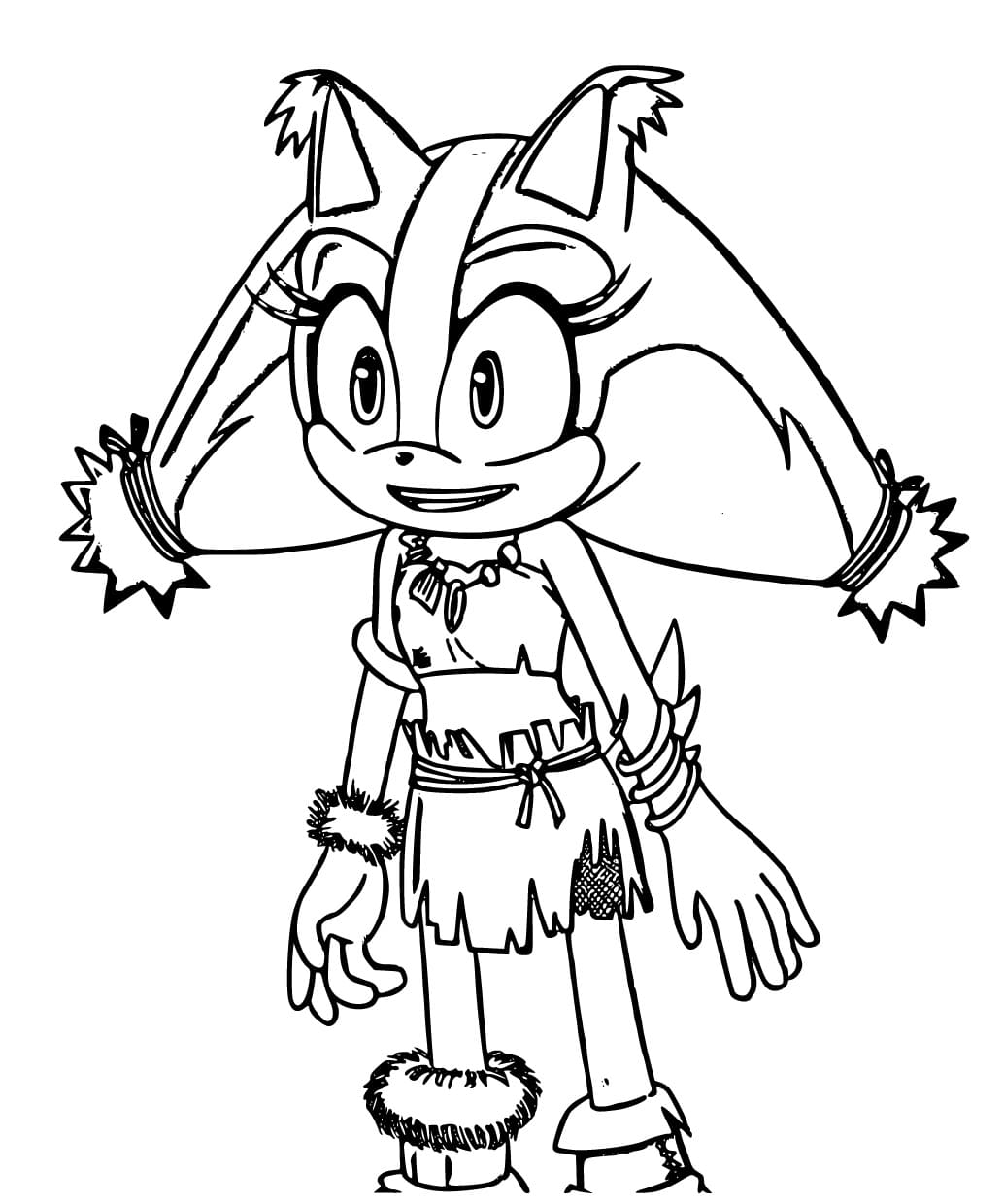 Desenho De Sticks The Badger 2 Para Colorir