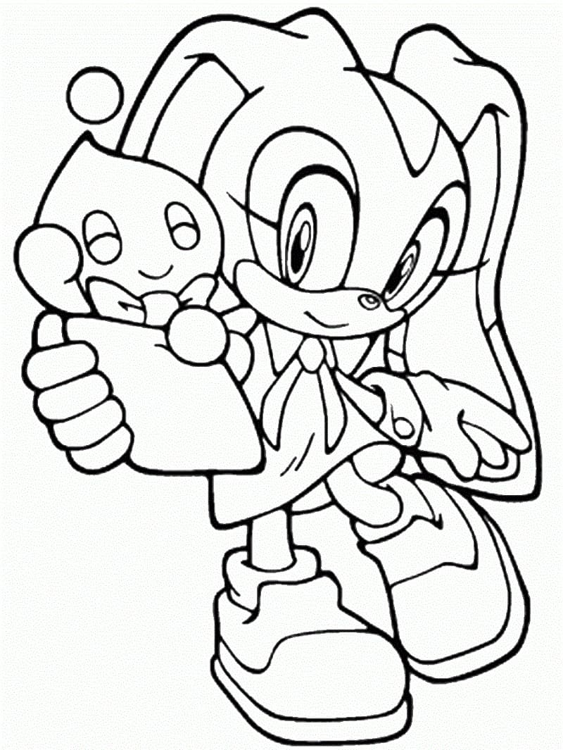 Desenho Cream The Rabbit Para Colorir
